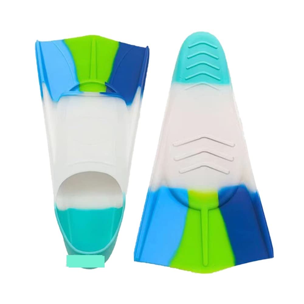Aletas de Entrenamiento Aletas de Entrenamiento de natación, Aletas de Buceo Profesionales de Silicona, Equipo de Aletas de natación for Adultos Aletas de Natación ( Color : SP2300-6 , Size : M )