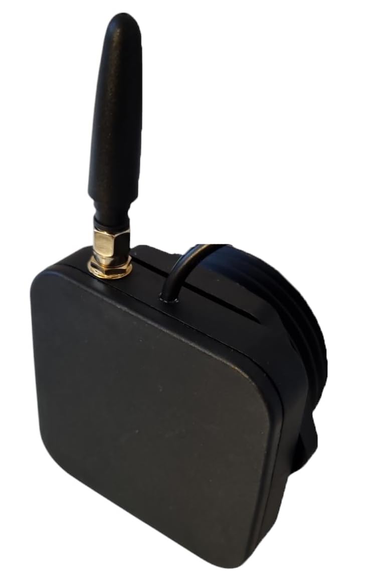 WiFi 2,4 GHz WiFi + 433 MHz inalámbrico indicador de nivel de llenado, sensor ultrasónico de nivel de agua para tanque de aceite, tanque de agua, cisterna para Smarthome APP TuYa SmartLife