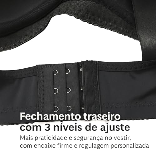 Kit 2 Sutiã Feminino Spandex sem Bojo Academia Praia Atividade Física Peça com 3 Niveis Regulagem Tr