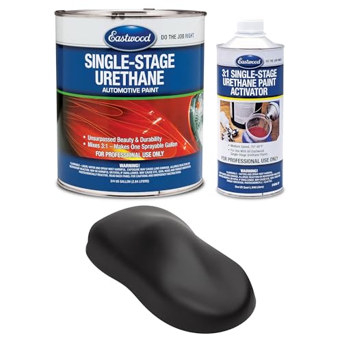 Eastwood 3:1 Rat Rod Matte Black Single Stage Automotive Spray Paint 1 Sprayable Gallon Kit