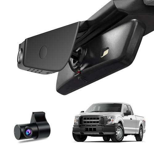 Leadfan 4K+1080P Dual Dashcam for Ford F150