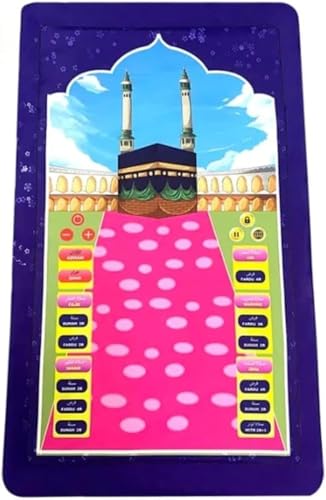 Electronic Educational Prayer Mat - Interactive Learning and Fun Electronic Muslim Islamic Prayer Mat