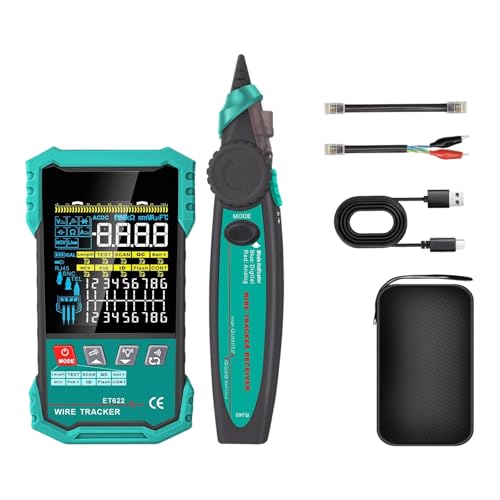 Compteur de tension multifonctionnel et multimètre léger de détection POE
