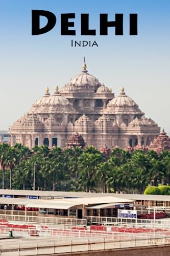 To travel is to live, next stop: Delhi: a Blank Sketchbook for Artists, Drawing, Doodling, Writing, and Recording Your Travels and Adventures, Perfect ... Travel Lovers.: 100 pages, 6x9 matte finish