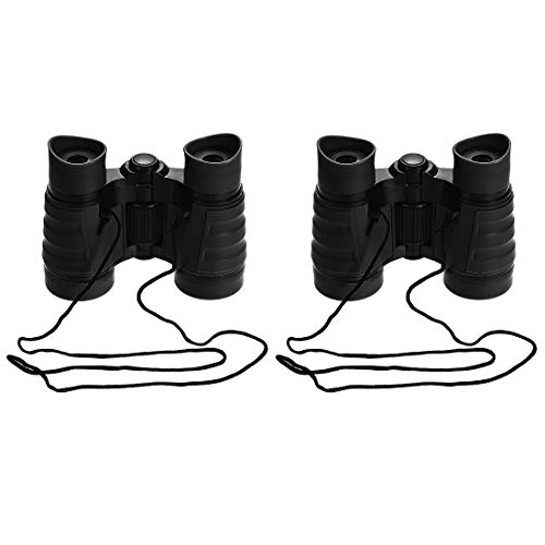 Binoculares compactos plegables 4x30 uxcell, set 2 piezas miniatura 1
