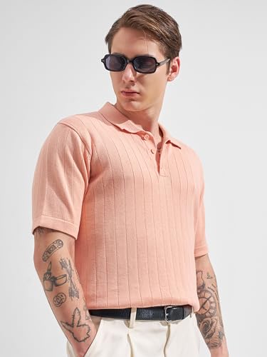 Image of Highlander Men's Polo Tshirt | Flat Knit | Regular Fit | Polo T-Shirt for Man