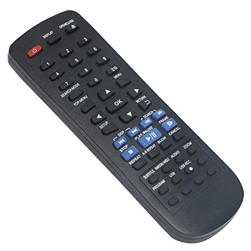 VINABTY N2QAYA000015 Remote Control Replace fit for Panasonic DVD-S500 DVD-S700 DVD-S485 DVD-S500EP-K, Black - Image 3