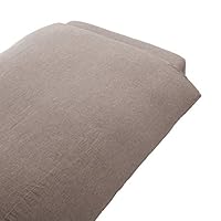 Amazon｜無印良品 麻平織掛ふとんカバー・K/ブラック 230×210cm用