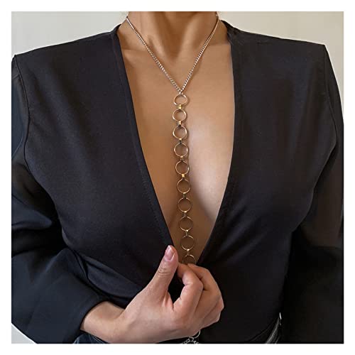 Sexy Geometric Bra Chain Ladies Simple Gold Bikini Chain Belt Body Jewelry Party2