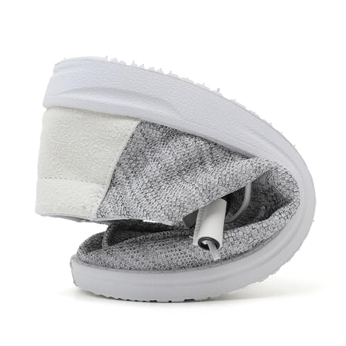 Image of betyswear Womens Loafers Women Shoes Casual Slip-On Canvas Shoes Breathable Lightweight Boat Shoes for Women