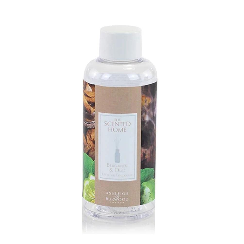 Ashleigh & Burwood Clear - Scented Home Bergamot & Oud Diffuser Refill