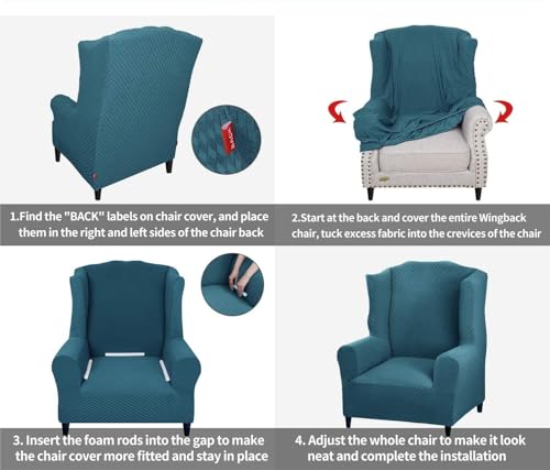 Housse de fauteuil relax imperméable contre les taches et l'usure