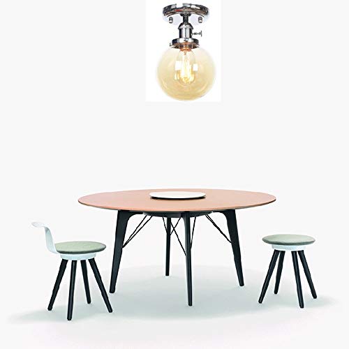 YFMYY Nordic soffitto LED stile palla di vetro