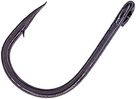 4X Strong Live Bait Hooks Size # 6, 140 Pcs, Black Nickel Finish, for Saltwater Live Bait Fishing, Extra-Strong Build, Ideal for Mackerel and Other Coastal Gamefish