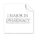 Quote I Major in Pharmacy Cleaning Cloth Phone Screen Glasses Cleaner 5pcs