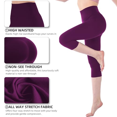 Image of Stanpetix Leggings for Women - High Waisted Workout Women's Leggings Running