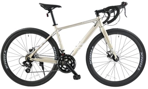 �g�����N�X(TRINX) ���[�h�o�C�N ���]�� 700C �V�}�m 14�i�ϑ� �f���A���R���g���[�� �f�B�X�N�u���[�L �y�ʃA���~ �ʋ� �ʊw 32C 460mm TEMPO300 �`�^�j�E��