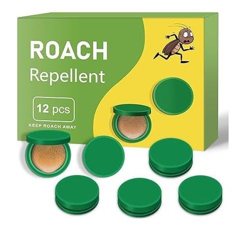 DPRZAK Roach Repellent Protect 12 PCS | Cockroach Killer Bait Stations | Long Lasting Roach Trap for Kitchen, Bathroom, Cabinets & Home | Indoor & Outdoor Use | Controls Small & Large Cockroaches-image-3