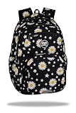 Coolpack F099817, Zaino scolastico PICK Daisy Black, Multicolor