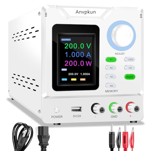 0~200V 0~1A adjustable DC regulated switching power supply Variable adjustable laboratory desktop power supply (0-200V 0-1A)