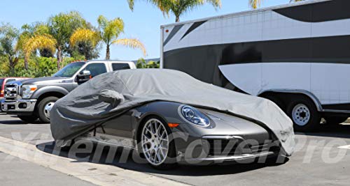 Custom FIT Car Cover for for 2004 2005 2006 2007 2008 2009 2010 2011 997 Porsche 911 XTREMECOVERPRO Platinum Series Black product thumbnail 10