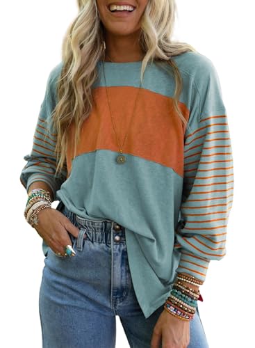Dokotoo Thanksgiving Christmas Fall 2025 Outfits Womens Tops Oversized Tshirts Sweatshirt Women's Fashion Clothing Women Blouses Long Sleeve Shirts Trendy Cute Boho Business Casual Dressy Loose Tunic