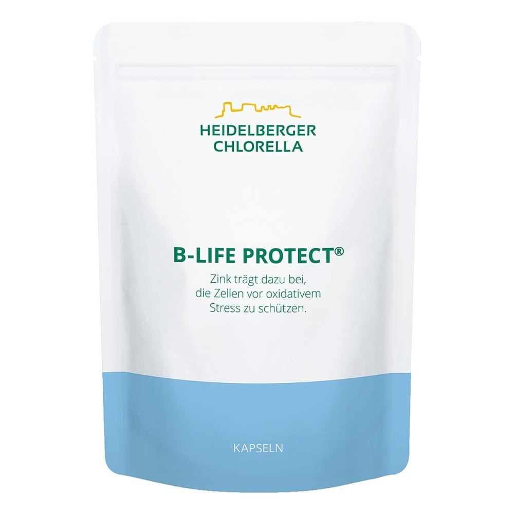 Heidelberger Chlorella B-Life Protect Kapseln zum Schutz der Zellen vor oxidativem Stress, 360 St. Kapseln