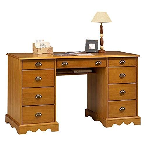 ACTUAL DIFFUSION Windsor Bureau Ministre Pin Miel, 58,3x137,5x74,7 cm