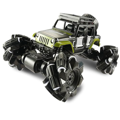 Replay Kids Carrinho de Controle Remoto 4x4 Gira 360 OffRoad