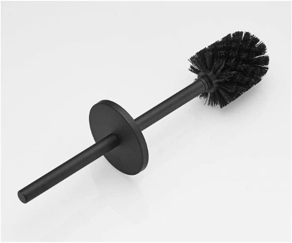 Escobilla WC Juego De Escobilla Y Soporte para Inodoro, Escobilla Y Soporte para Inodoro Montado En La Pared Escobillas para Inodoro De Acero Inoxidable para Baño Escobilla de Baño