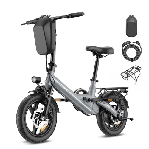 Electric Bike for Adults & Teens, 1000W Peak Motor, 14" Ebike for Commuting image 5
