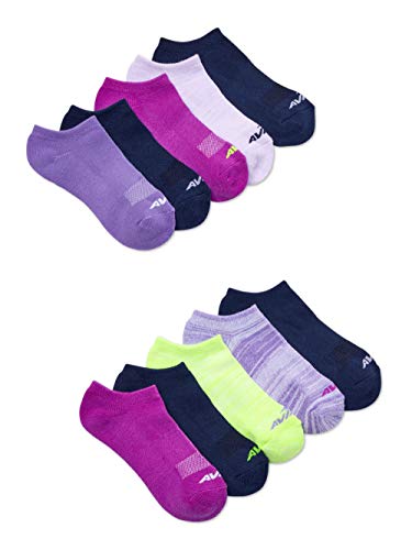 Image of Avia Performance Womens' No Show Cushion Socks (10-Pair Packs, Sock size 9-11; fits shoe size 4-10)