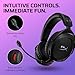 HyperX Cloud Stinger 2 - Wireless Gaming Headset – Compatible with PC. Noise-cancelling Swivel-to-mute Microphone, Comfortable Memory Foam, UP to 20 hours of battery life,Black