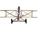 Berry President Vintage Retro Wrought Metal Iron Biplane Plane Aircraft Handicraft Models - Photo Props Home Decor/Ornament/Souvenir (Yellow)