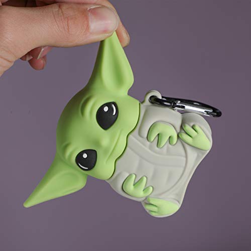 Oqplog For Airpod 2/1 Case - Grey Yuda, Cartoon Design Cute 3D Funny Kawaii Unique For Airpods 1St 2Nd Soft Silicone Cover Fashion Cool Fun Character Air Pods Cases For Girls Women Boys Girly Teen #TOP3