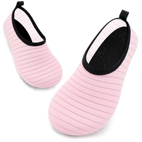 Deevike Kids Water Shoes Boys Grils Barefoot Quick Dry Aqua Socks Beach Shoes for Toddler Sports Swim Surf Outdoor Walking2