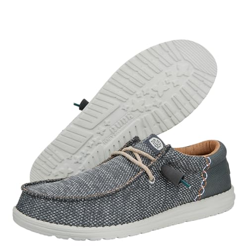 Image of HEYDUDE Men's Wally Funk Open Mesh | Men's Shoes | Men Slip-on Loafers | Comfortable & Light-Weight