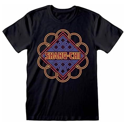 Shang-Chi Unisex Adult The Ten Rings T-Shirt (S) (Black) Cover