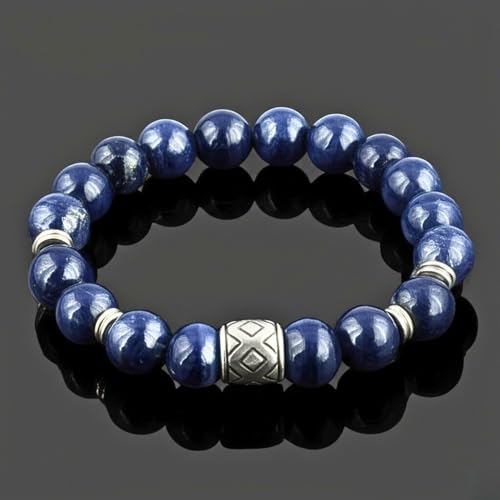 Image of THE MEN THING Natural Stone Bracelets - Adjustable Beaded Wristwear for Men & Boys (Multi-Design Collection)