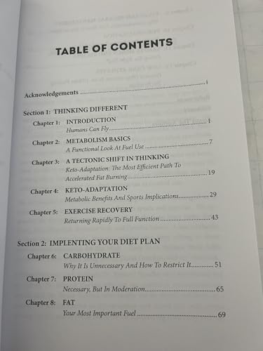 The Art and Science of Low Carbohydrate Performance