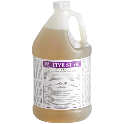 Acid-Based Star San Sanitizer | High Foaming, Flavorless, Odorless, & Non-Toxic by Five Star