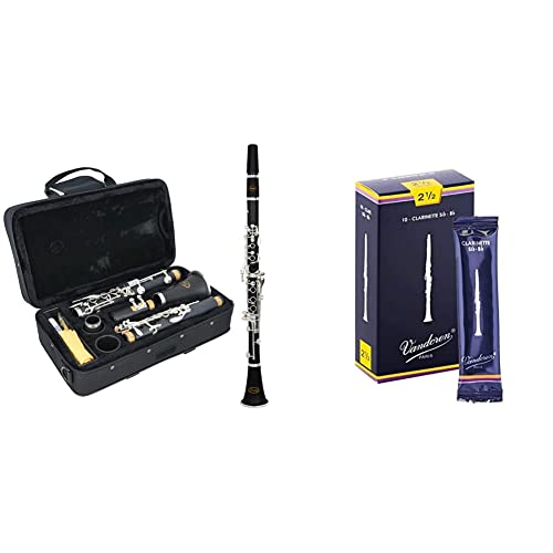 Clarinette Sib Sonata B1S instrument vent noir boîte 10 anches Vandoren