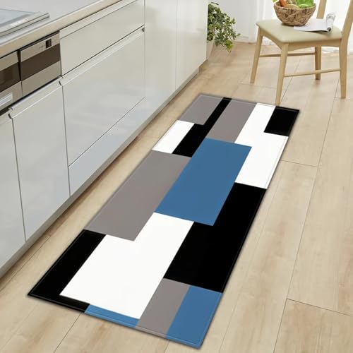 Tapis 3D moderne 80x160cm lavable et résistant pour maison
