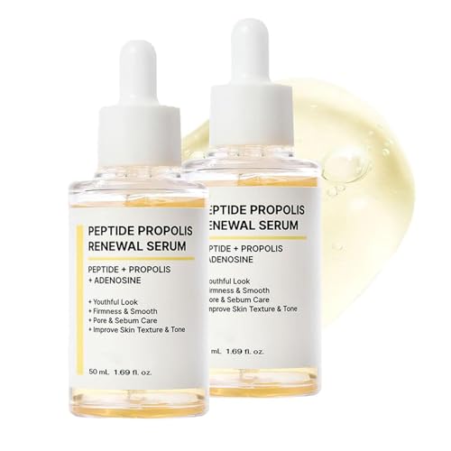 Renovación de suero antienvejecimiento del péptido de abejas, tratamiento facial antienvejecimiento para reafirmación, reparación de suero triple de acción, complejo (2PCS)