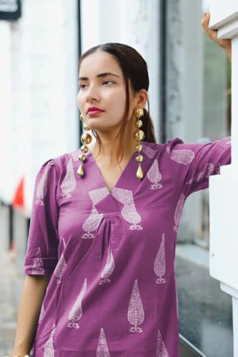 Image of SHIENZY Cotton Blend Kurta Set for Women