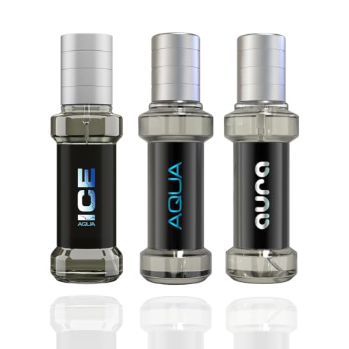 Image of Involve Elements Combo - Aqua, Aura & Aqua Ice Car Perfume | Pack of 3 | Premium Car Air Freshener | Long-Lasting Fragrance | Luxury Car Perfume | Car Fresheners | Car Accessories 2026