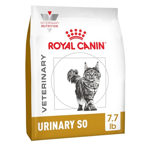 Royal Canin Veterinary Diet Feline Urinary SO Adult Dry Cat Food 7.7 lb Bag