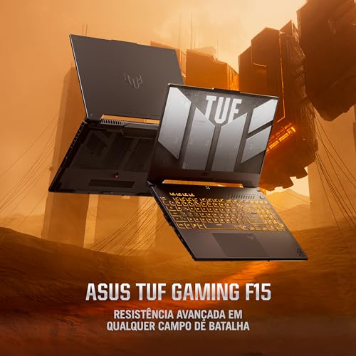 Notebook ASUS TUF Gaming F15 Intel Core i7 16 GB 512 GB SSD W11 Home Tela 15.6' FHD Mecha Gray - FX507VU-LP177W glide