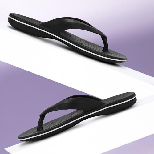 PARAGON EVK1129G Men Stylish Lightweight Water Resistant Flipflops | Comfortable with Anti Skid Soles | Casual & Trendy Slippers | Indoor & Outdoor (Image - 3)