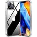 Produktbild TORRAS [2023 Upgrade] Diamond Clear für iPhone 14 Hülle [TOP Anti-Vergilbung] SGS Militärschutz Experte Extrem Stoßfest Schutzhülle iPhone 14 Case Dünn Guter Griff iPhone 14 Hülle Transparent